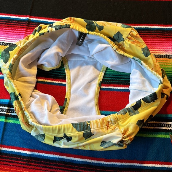 Torrid High Rise Ruched Swim Bottom - Picture 9 of 10